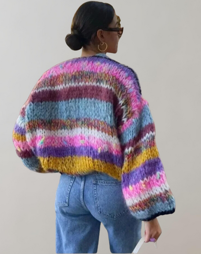 Chunky Gebreide Cardigan - Lotta