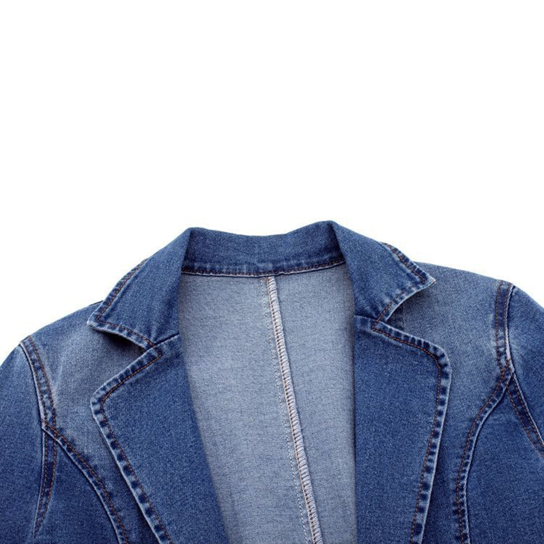 Dames Jeansblazer met Trendy Snit - Nora