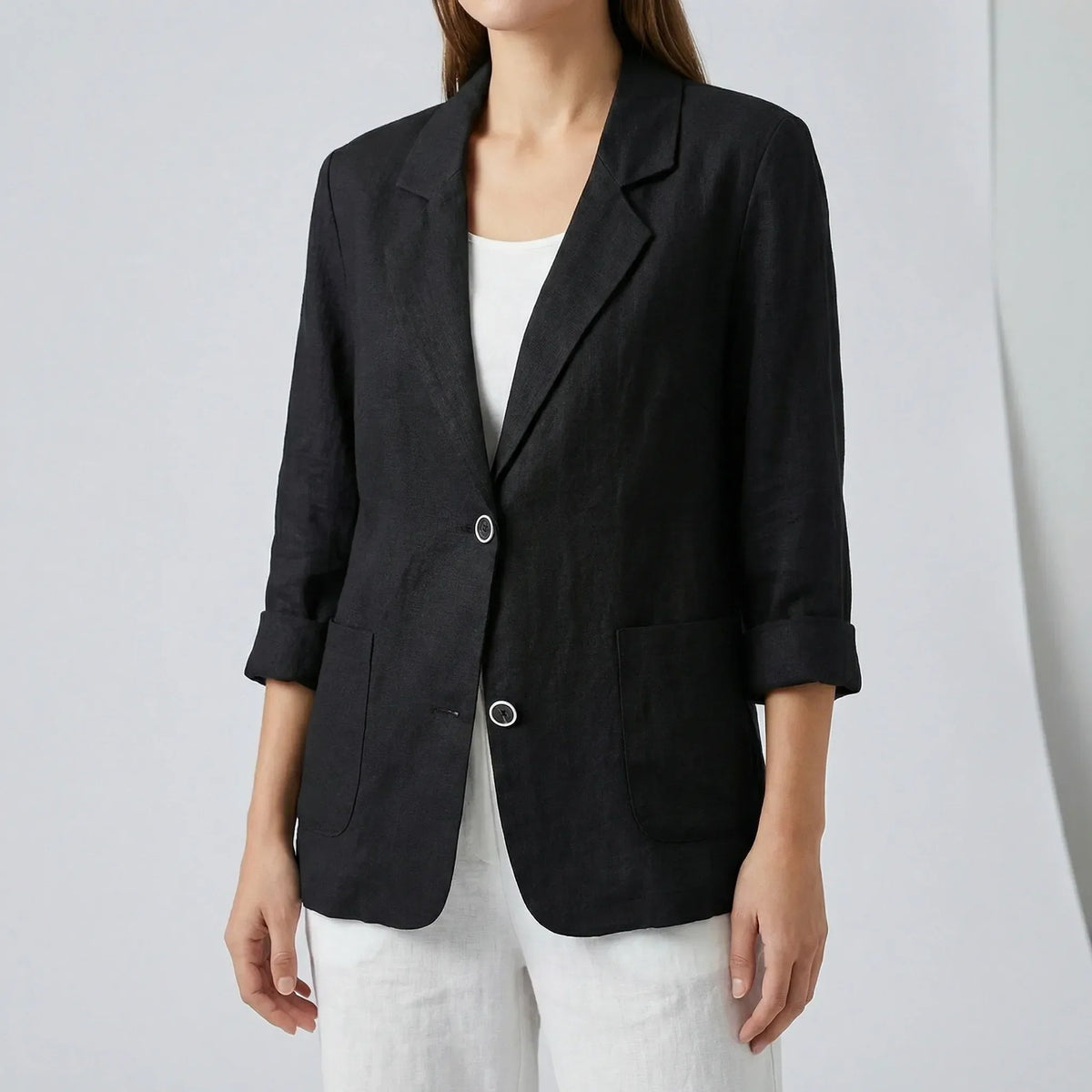Damesblazer met ontspannen pasvorm - Romy