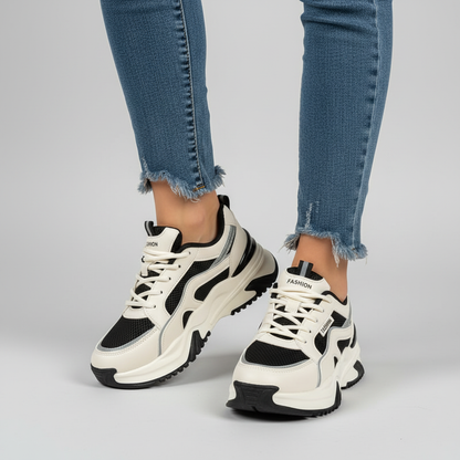 Dames Sneaker Met Hoge Zool - Cynthia