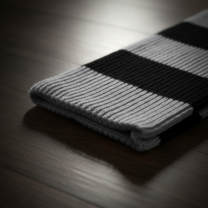 Dikke Chunky Gehaakte Sjaal - WarmStripe