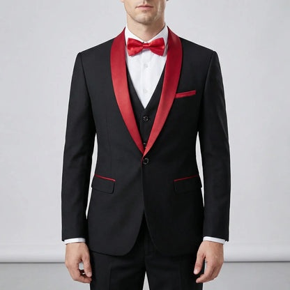 Drie-delig slim-fit pak - Hennes