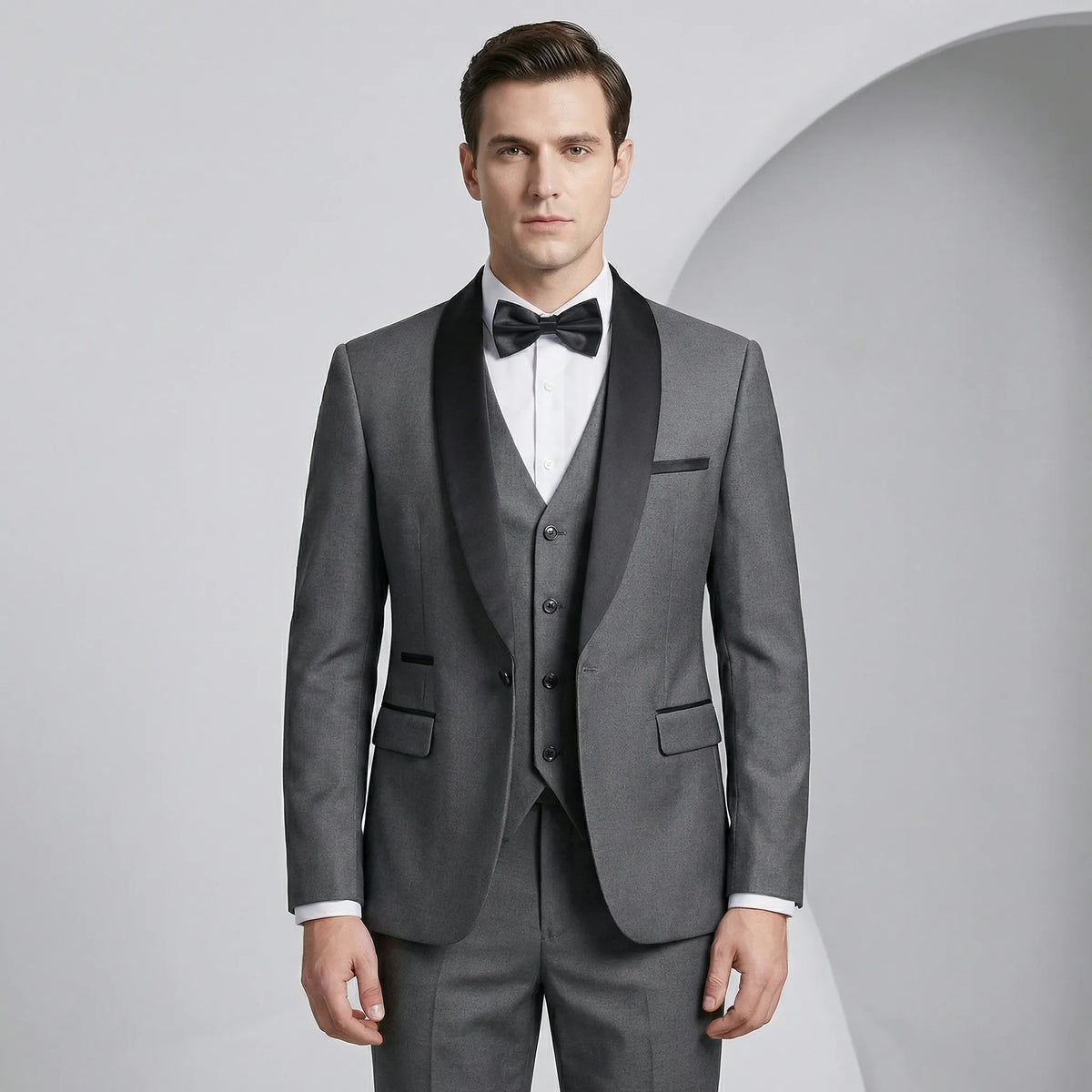 Drie-delig slim-fit pak - Hennes