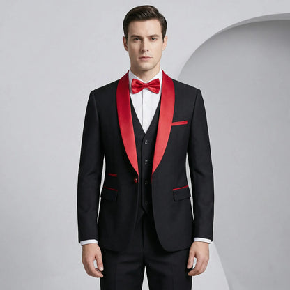 Drie-delig slim-fit pak - Hennes