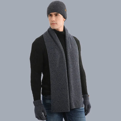Drieledig Gebreid Winteraccessoire Set - WarmTrio