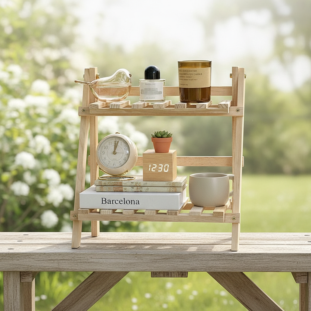Houten bureau-organizer - ClutterBuster