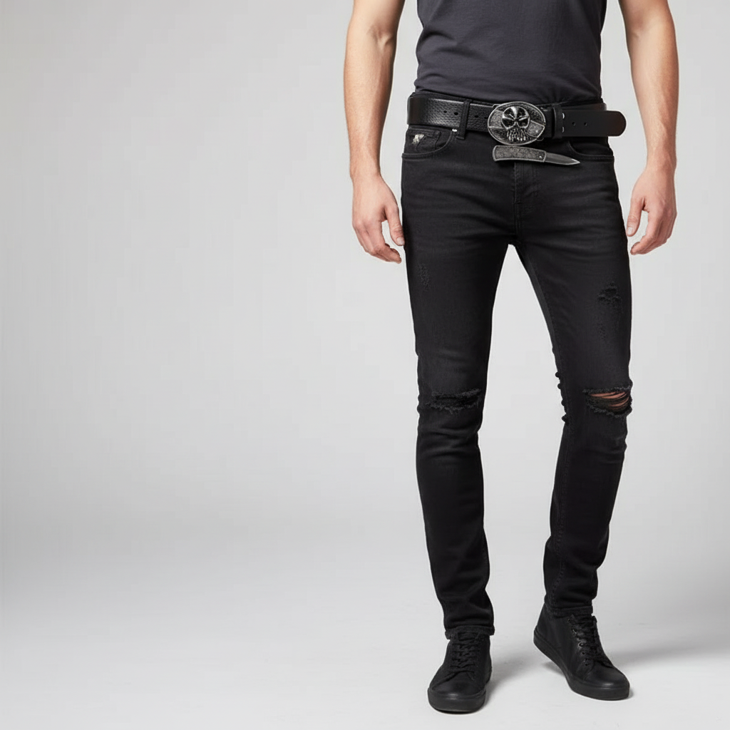 Echte Leren Ceintuurbanden - Nightblade