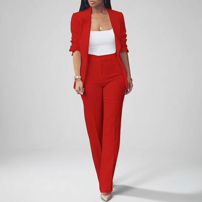 Stijlvolle Blazer-Broekcombinatie - Lara