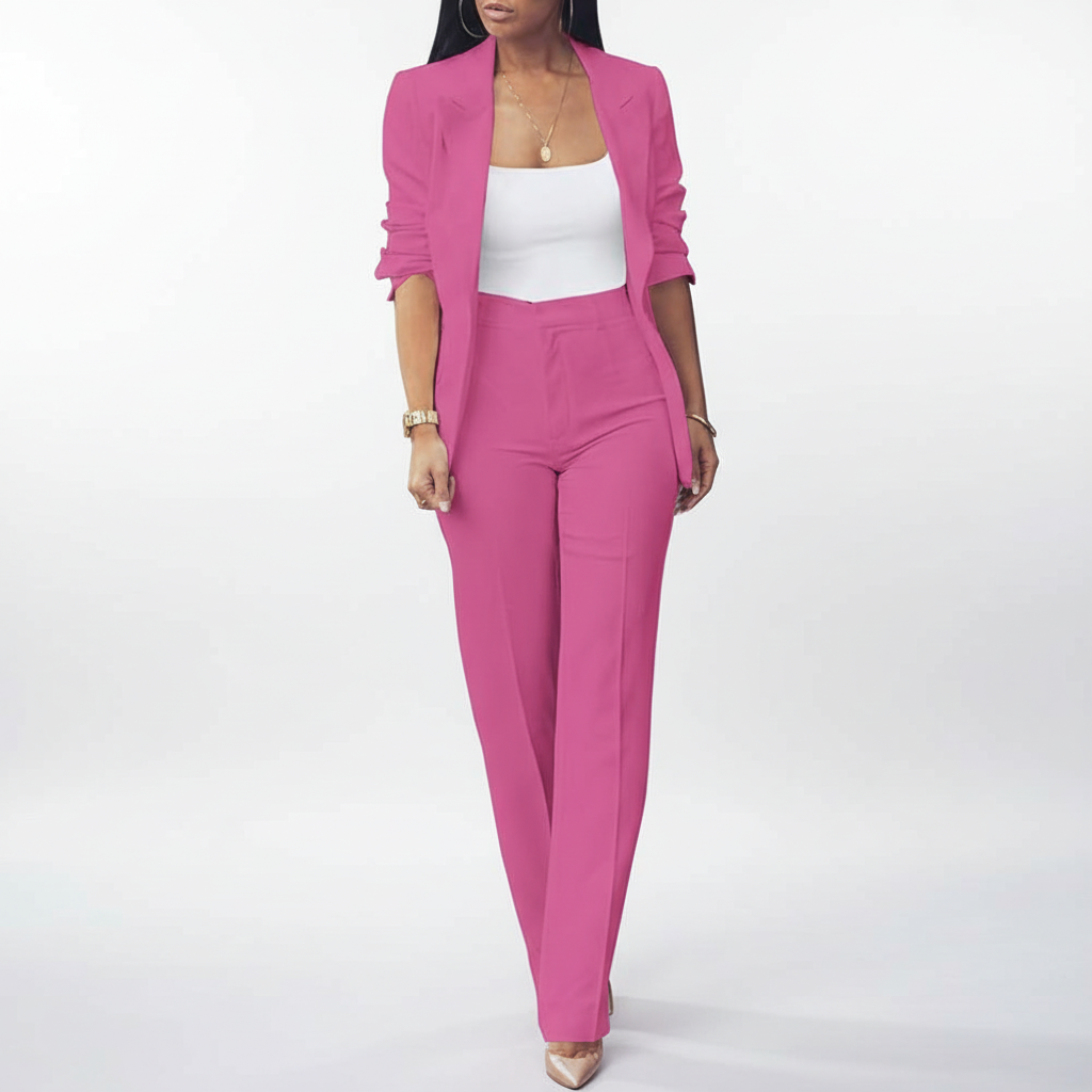 Stijlvolle Blazer-Broekcombinatie - Lara