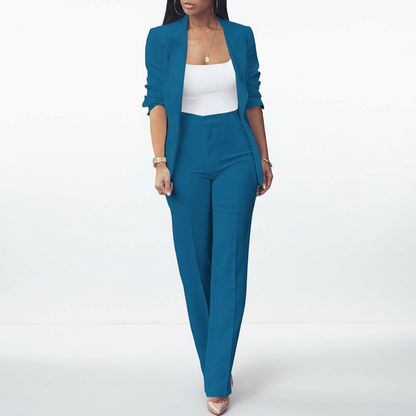 Stijlvolle Blazer-Broekcombinatie - Lara