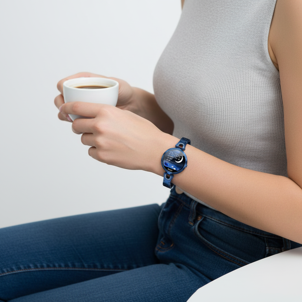Stijlvolle Dames Smartwatch - HydroGlow