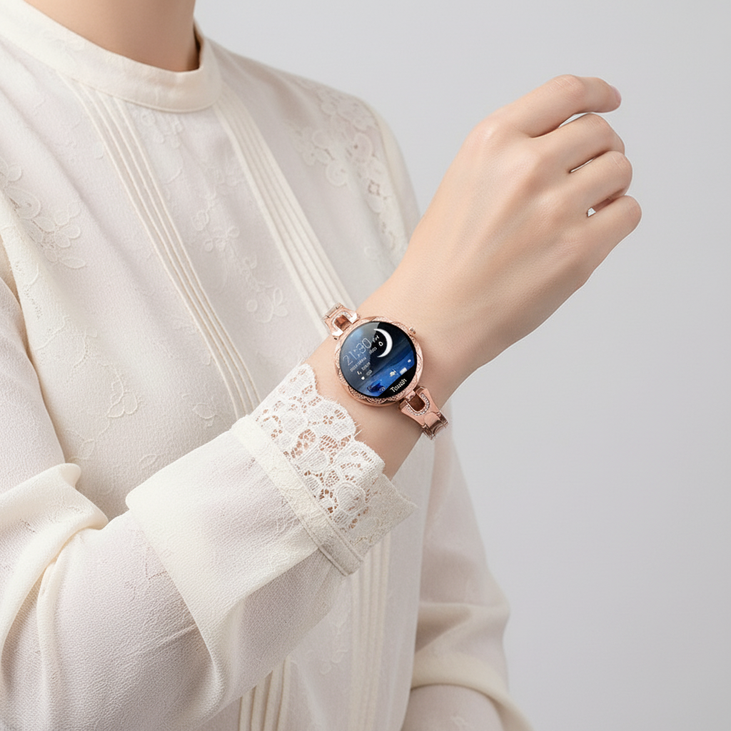 Stijlvolle Dames Smartwatch - HydroGlow