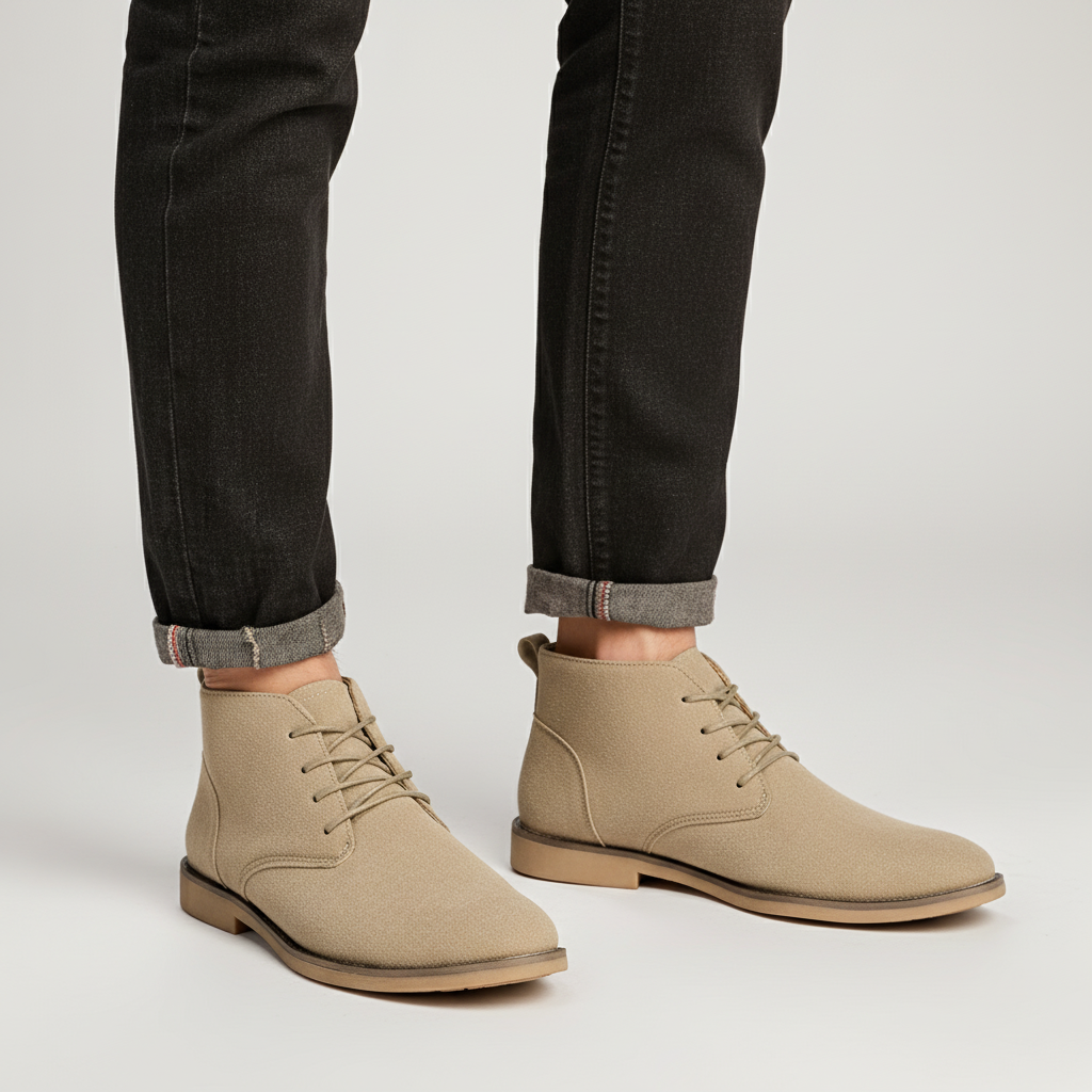 Stijlvolle halfhoge veterschoenen - Ivan