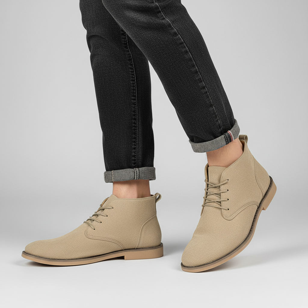 Stijlvolle halfhoge veterschoenen - Ivan