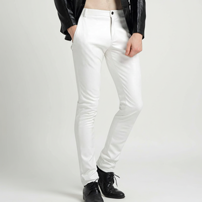 Faux Leder Herenbroek - Oscar