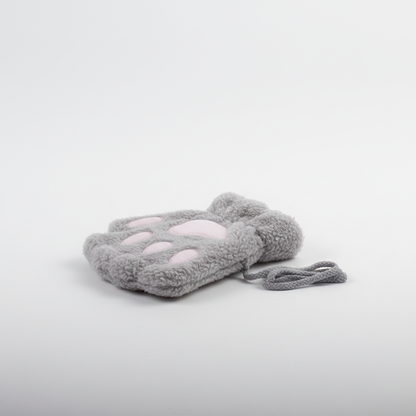 Vingerloze Pluizige Pootwanten - PawFluff