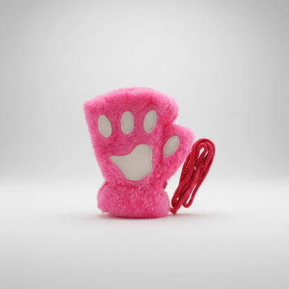 Vingerloze Pluizige Pootwanten - PawFluff