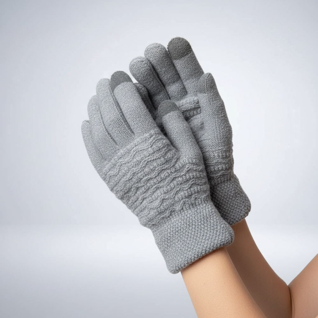 Fleece Gevoerde Touchscreen Handschoenen - PolarKnit
