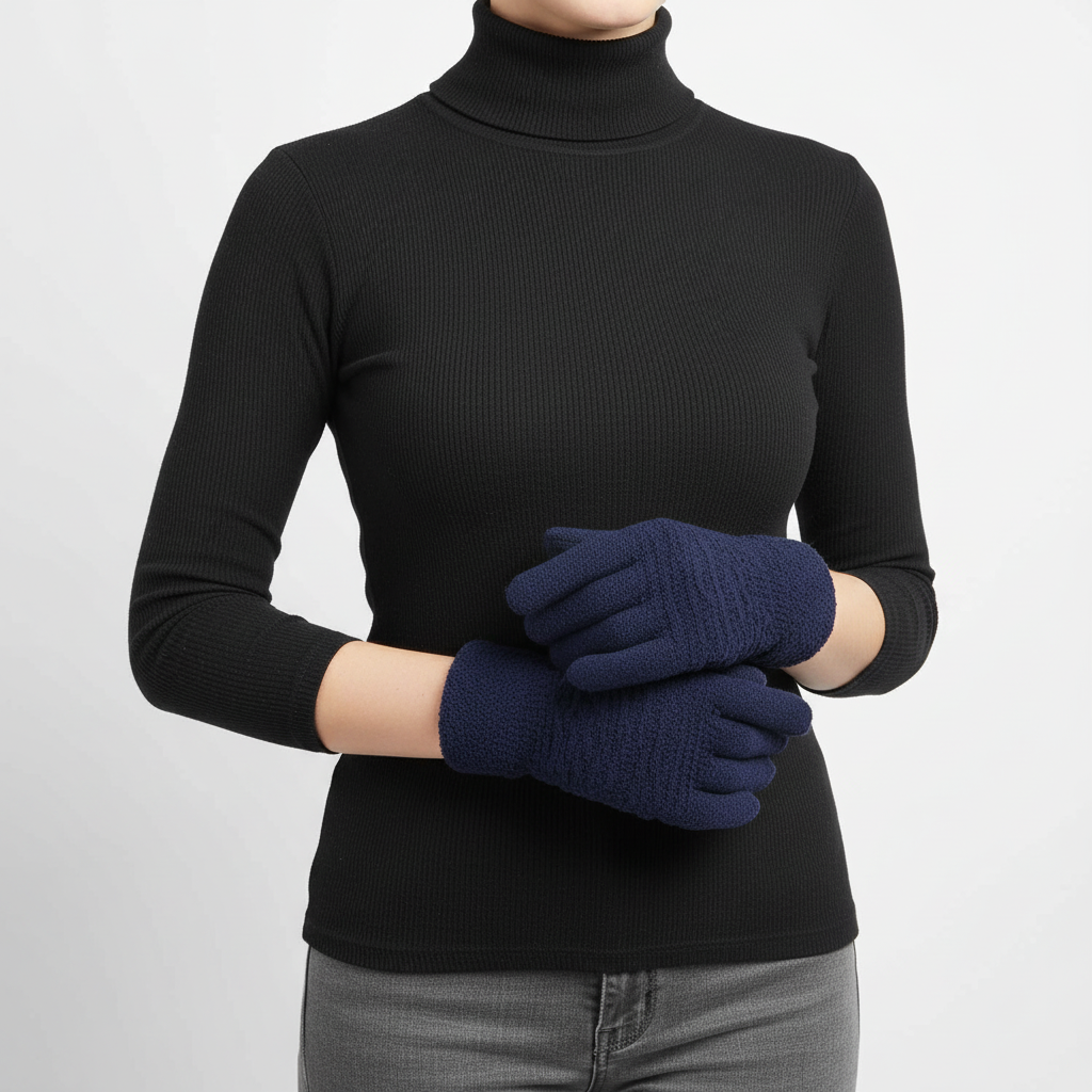Fleece Gevoerde Touchscreen Handschoenen - PolarKnit