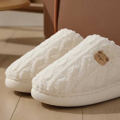 Gevoerde Fluffy Slippers - CozyTinsel