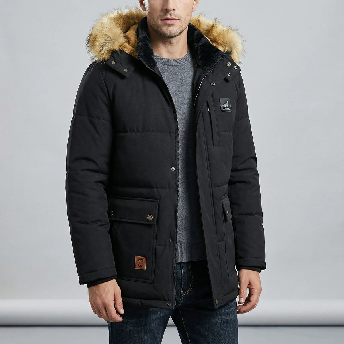 Gewatteerde heren-winterparka - Thorben