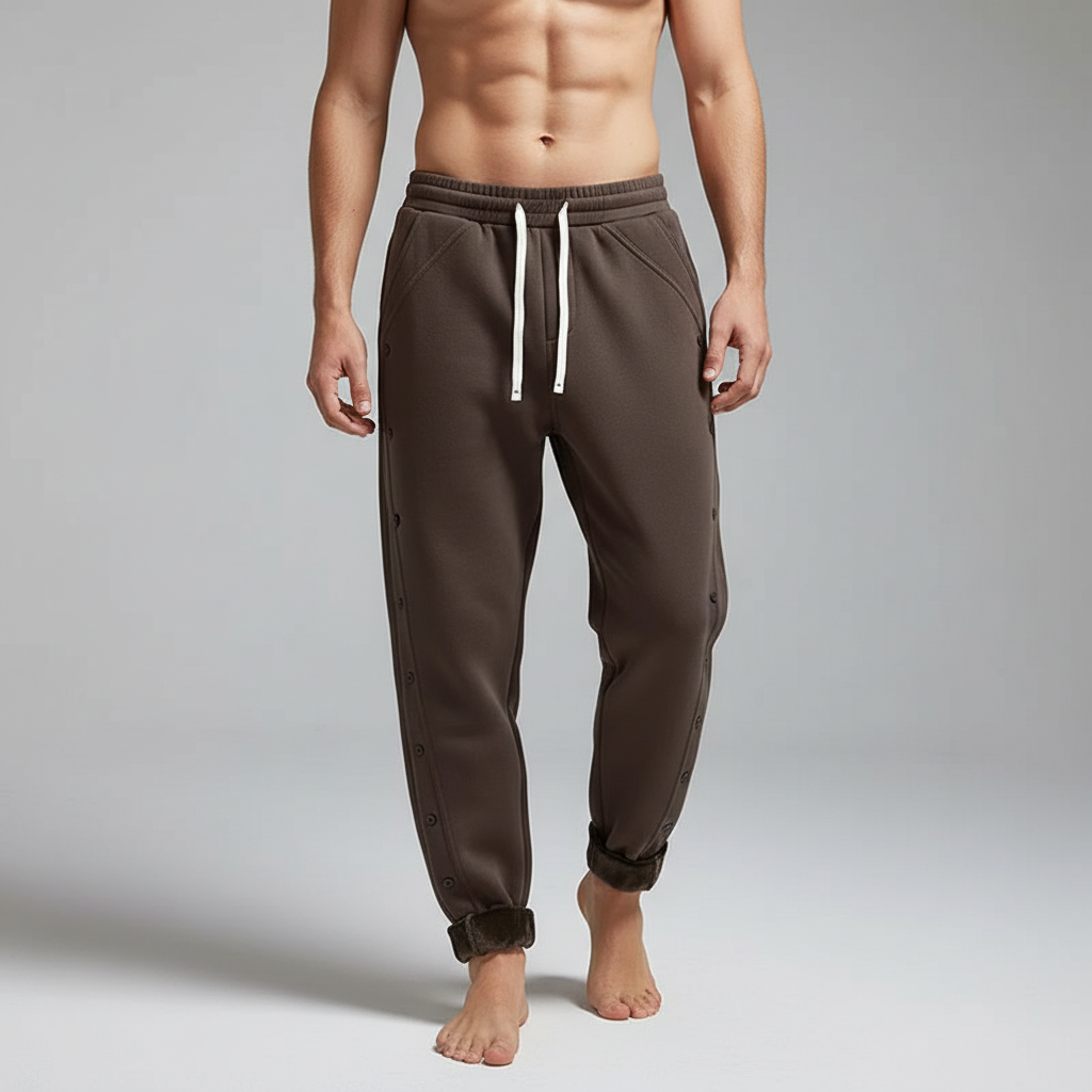 Gezellige fleece broek - Richard