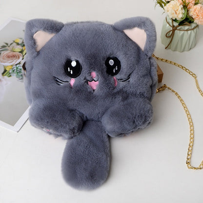Fashion Plush Animal Design Bags
