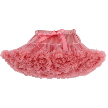 Girl Kids Fluffy Skirt Ballerina Party Clothes