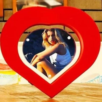 Heart shape magnetic floating photo frame, high tech levitating picture photo frame gifts