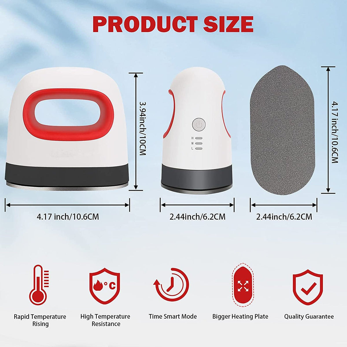 Portable Mini Heat Press Machine T-Shirt Printing DIY Easy Heating Transfer Press Iron Machines for Clothes Bags Hats