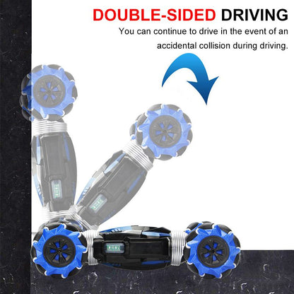 RC Car 4WD Radio Control Stunt Car Gesture Induction Twisting Off-Road Vehicle Drift RC Toys With Light & Music