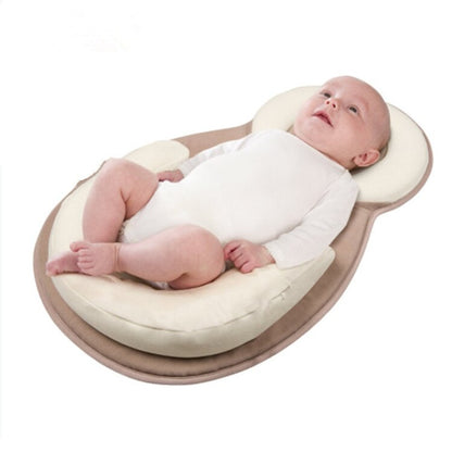 Ergonomisch draagbaar babybedje met hoofdsteun tegen afplatting van het hoofd – Slaapcocon