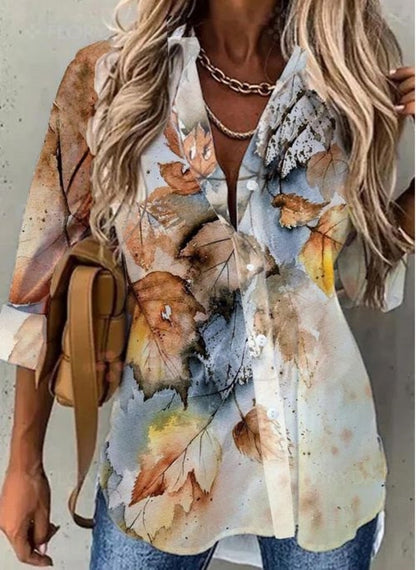 Fashion Long Sleeve Woman Casual Top