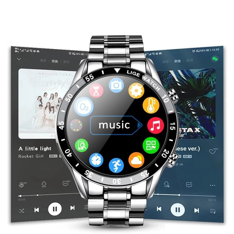 Luxe Heren Smartwatch – Axel
