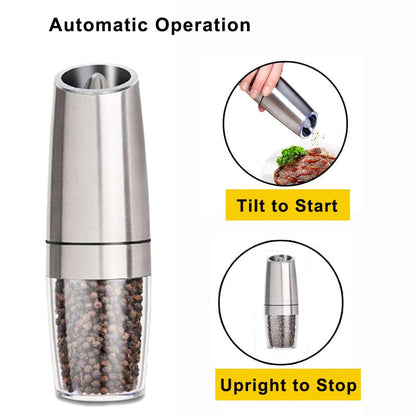 Electric Automatic Salt and Pepper Grinder  Kitchen Tools