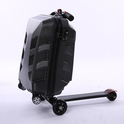Scooter travel suitcase - travel backpack luggage on wheels