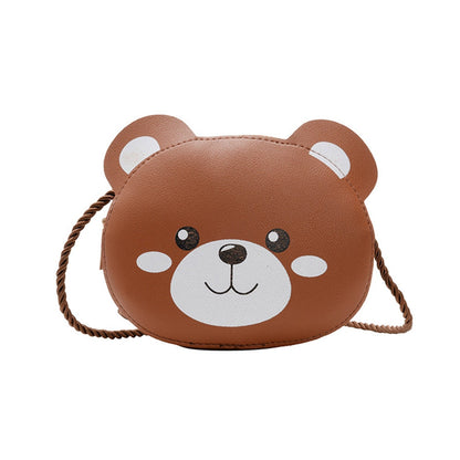 6 Styles Newest Arrival Kids Girl Crossbody Bags Cute Cartoon Animal Coin Purse Handbag Children Wallet Small Coin Bag