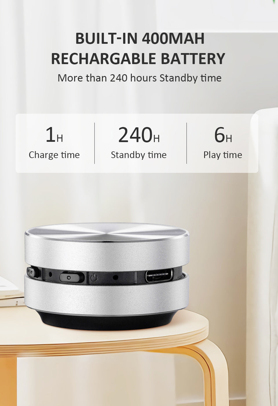 Bluetooth Speaker Vibration Stereo