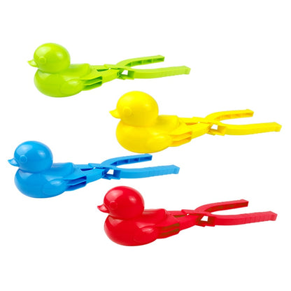 Duck Shaped Snowball Maker Clip  Mold Tool  Fun Sports Toys