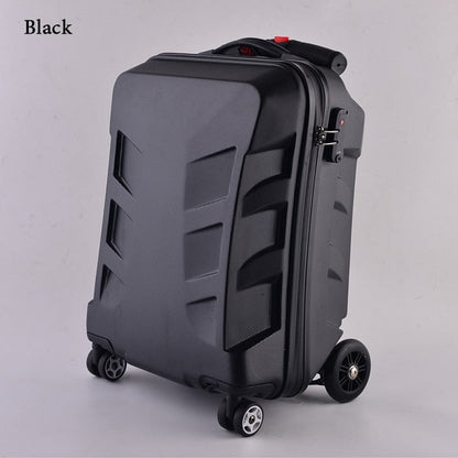 Scooter travel suitcase - travel backpack luggage on wheels
