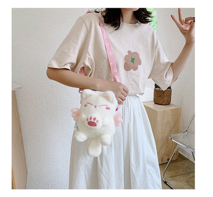 Fashion Plush Animal Design Bags