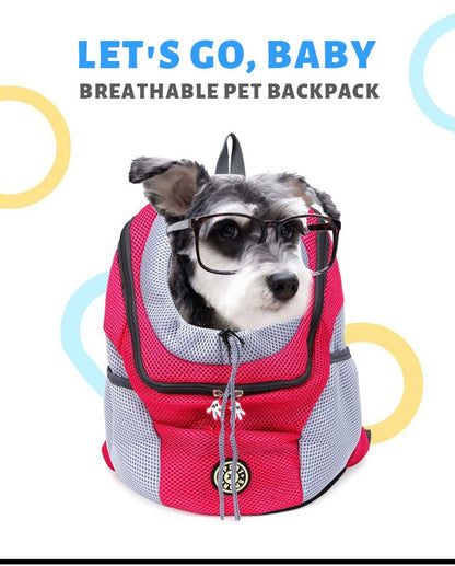 Pet Dog Carrier Bag Travel Backpack