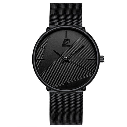 Fashion  Classic Black Men Watch