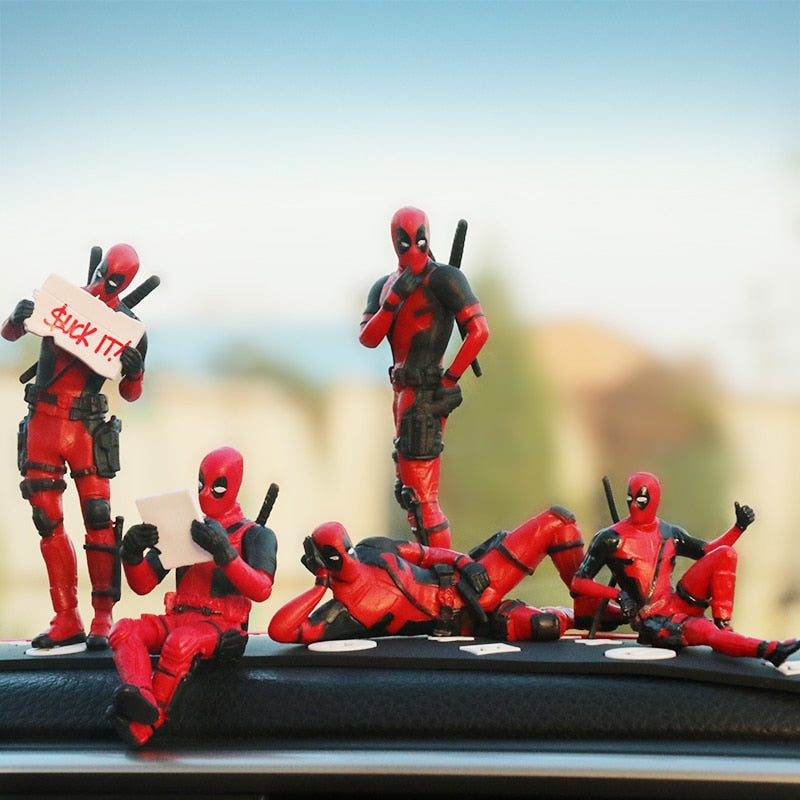 Deadpool Mini Figure Car interior Decor