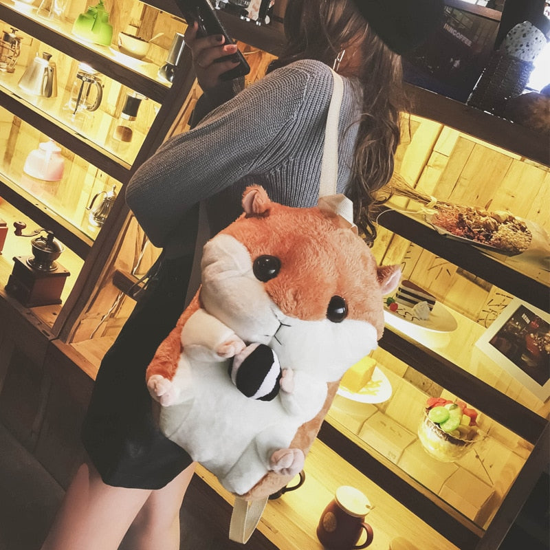 Squirrel Plush Backpacks