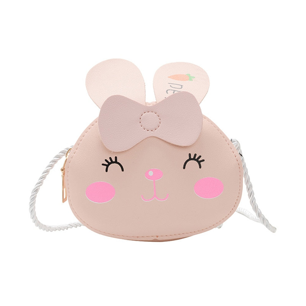 6 Styles Newest Arrival Kids Girl Crossbody Bags Cute Cartoon Animal Coin Purse Handbag Children Wallet Small Coin Bag
