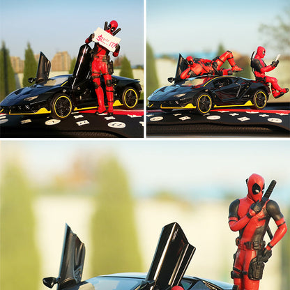 Deadpool Mini Figure Car interior Decor