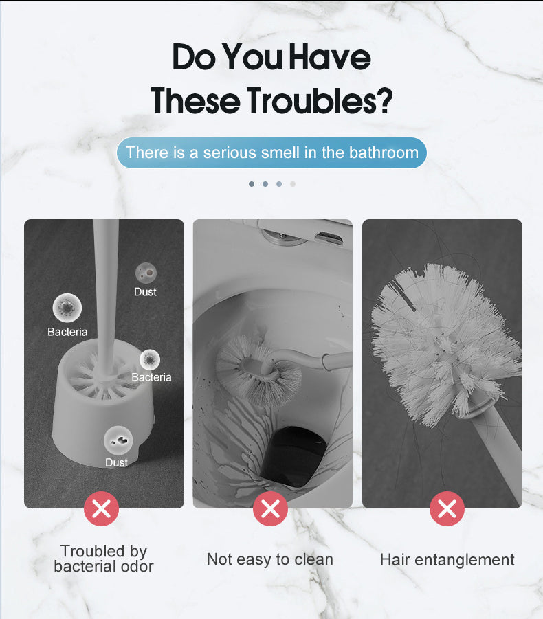 Toilet Brush with disposable sponge