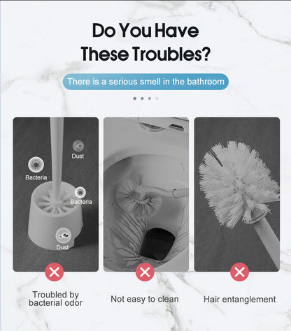 Toilet Brush with disposable sponge