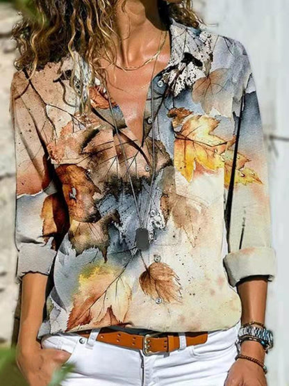 Fashion Long Sleeve Woman Casual Top
